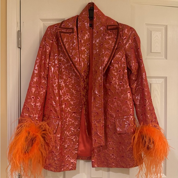 Andreeva Red Jacqueline Jacket no22 S - Picture 2 of 2